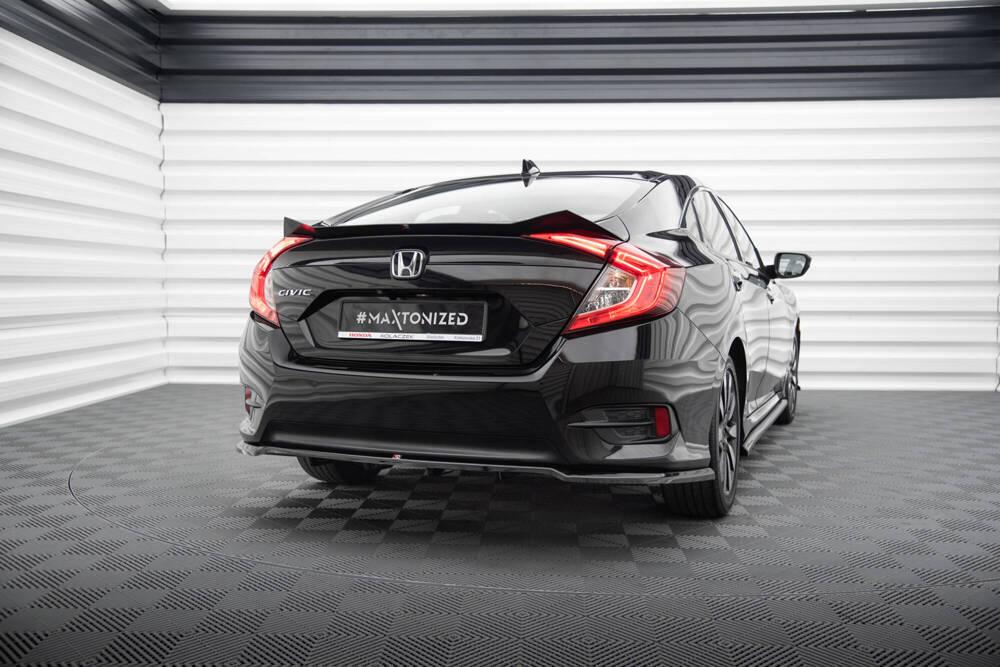 Zentraler Hinterer Splitter für Honda Civic X von Maxton Design