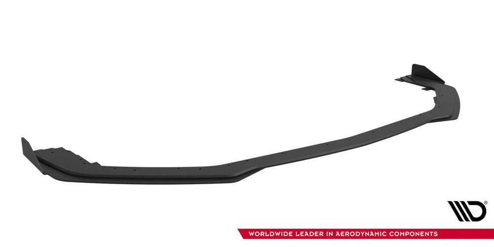 Front Lippe / Front Splitter / Frontansatz Street Pro mit Flaps für Ford Mustang GT MK6 von Maxton Design