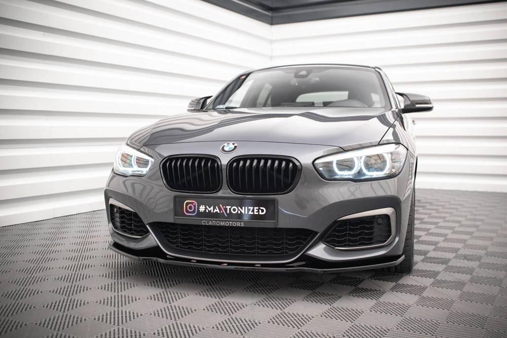 Front Splitter / Cup Schwert / Frontansatz für BMW 1 F20/F21 M-Power von Maxton Design