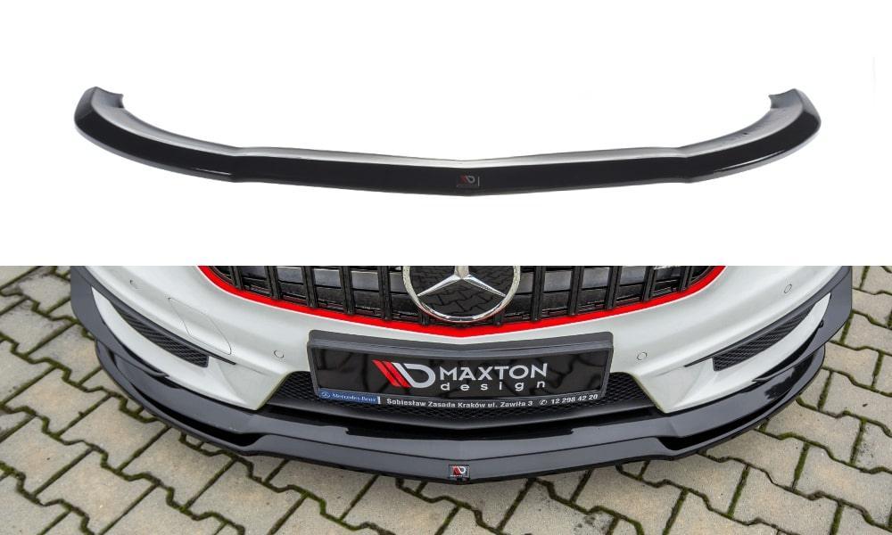 Front Lippe / Front Splitter / Frontansatz für Mercedes Benz A-Klasse A45 AMG W176 von Maxton Design - UPGRADEMYCAR
