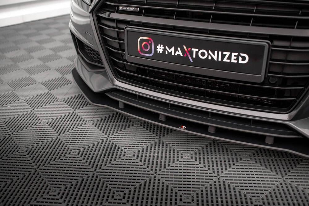 Front Lippe / Front Splitter / Frontansatz für BMW Z4 G29 M40i / M-Paket Facelift von Maxton Design