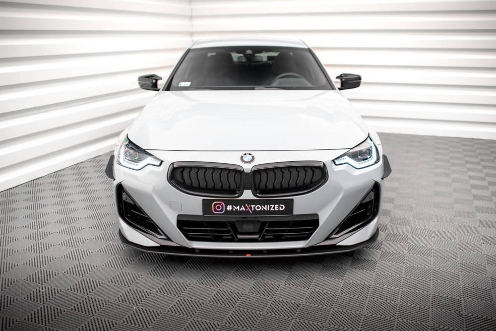 Front Lippe / Front Splitter / Frontansatz V.2 für Audi Q3 F3 S-Line von Maxton Design