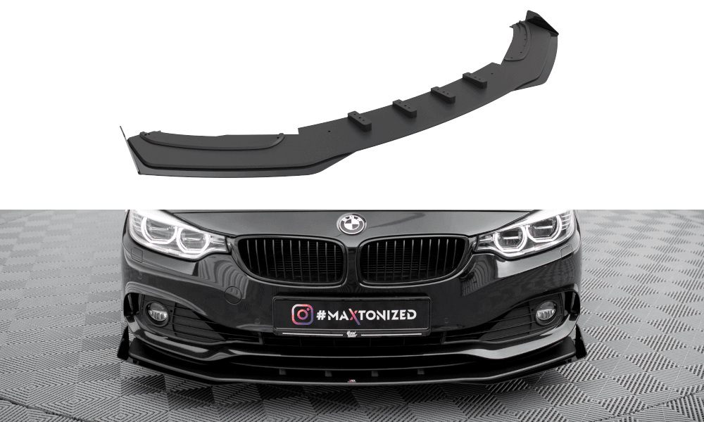 Front Lippe / Front Splitter / Frontansatz V.2 für Audi S6 / A6 S-Line C7 Facelift von Maxton Design