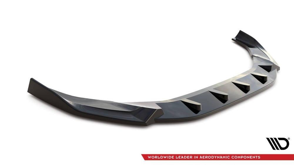 Front Lippe / Front Splitter / Frontansatz V.1 für Audi A4 B9 S-Line Facelift von Maxton Design