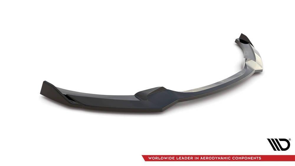 Front Lippe / Front Splitter / Frontansatz V.1 für BMW 2er F22 M-Paket von Maxton Design