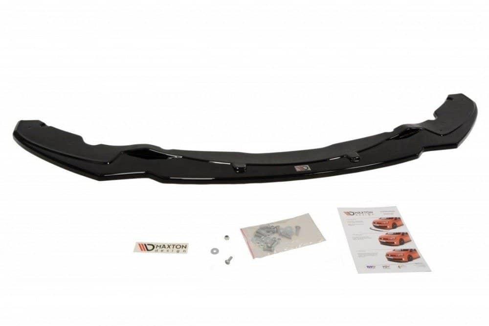 Front Lippe / Front Splitter / Frontansatz V.1 für BMW 4er F32 M-Paket von Maxton Design - UPGRADEMYCAR