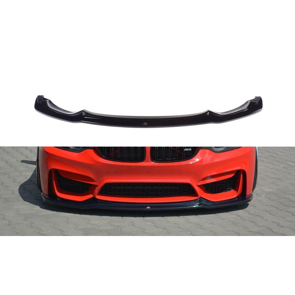 Front Lippe / Front Splitter / Frontansatz V.1 für BMW M3 F80 von Maxton Design - UPGRADEMYCAR