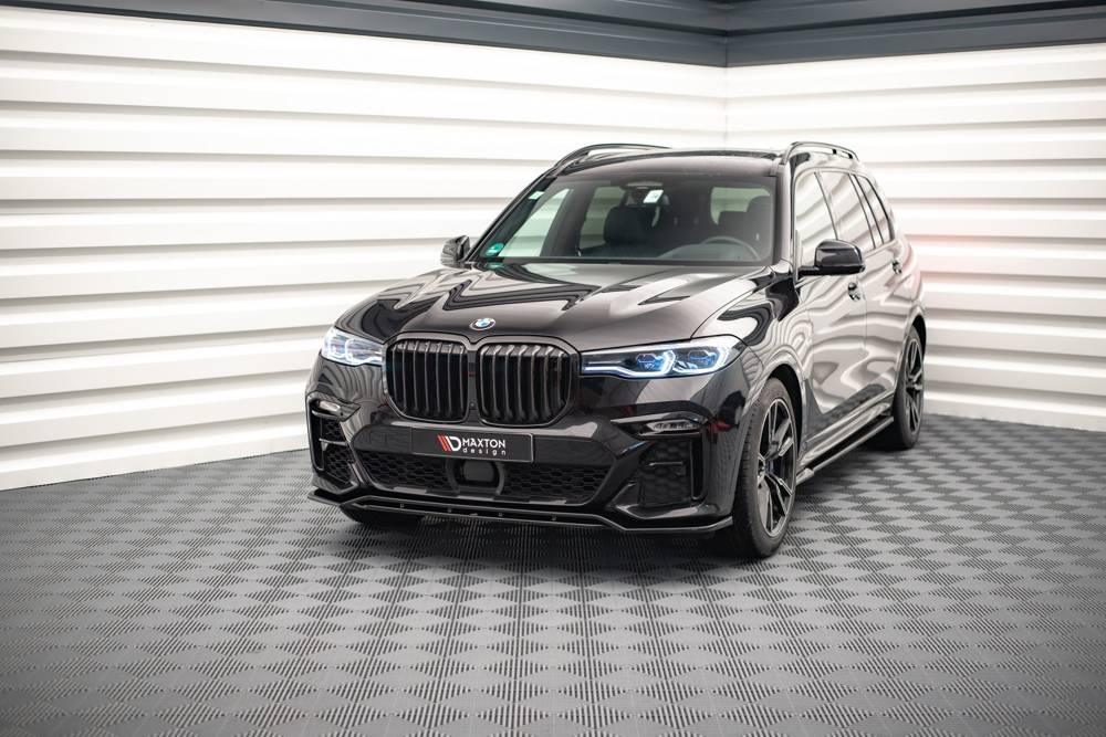Front Splitter / Cup Schwert / Frontansatz V.1 für BMW X7 M G07 von Maxton Design