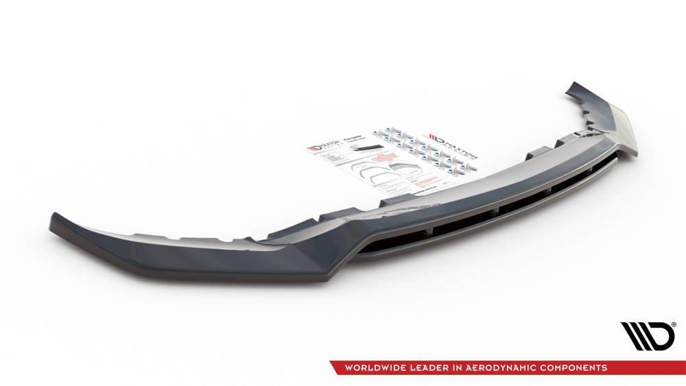 Front Splitter / Cup Schwert / Frontansatz V.1 für BMW X7 M G07 von Maxton Design