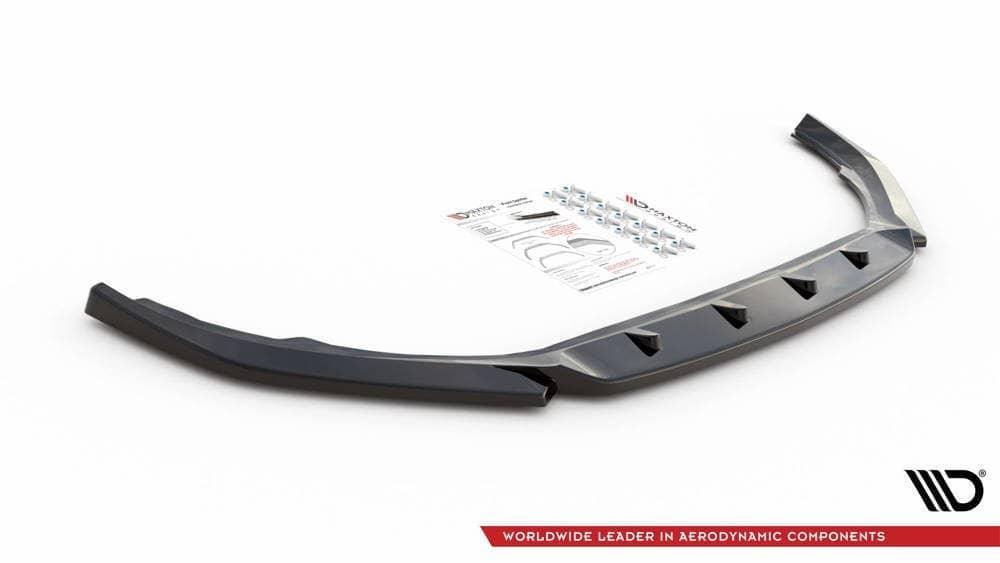 Front Splitter / Cup Schwert / Frontansatz V.1 für Volvo V90 SPA von Maxton Design