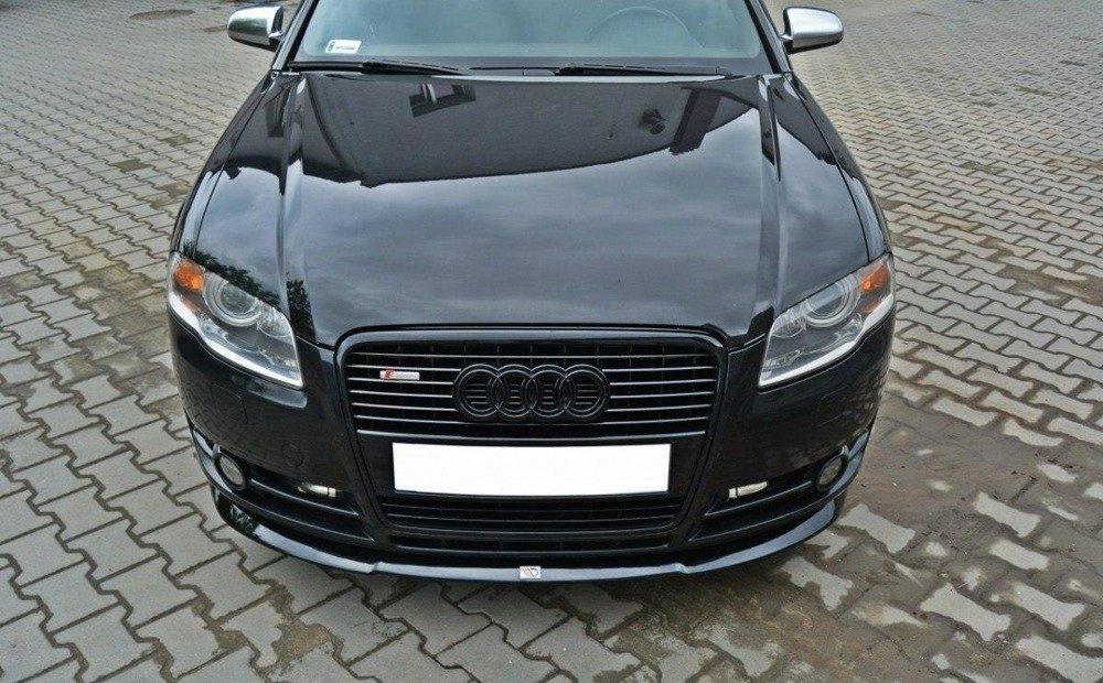 Front Lippe / Front Splitter / Frontansatz V.2 für Audi A4 B7 von Maxton Design