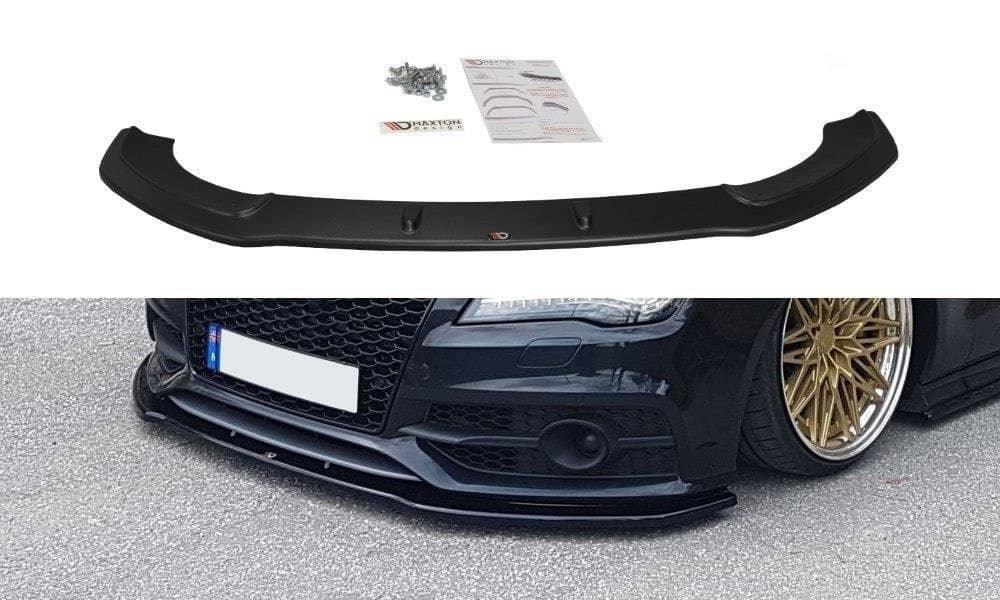 Front Lippe / Front Splitter / Frontansatz V.2 für Audi S7 / A7 S-Line C7 von Maxton Design - UPGRADEMYCAR