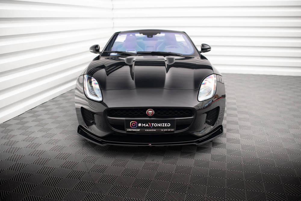 Front Lippe / Front Splitter / Frontansatz V.2 für Jaguar F-Type X152 Facelift von Maxton Design