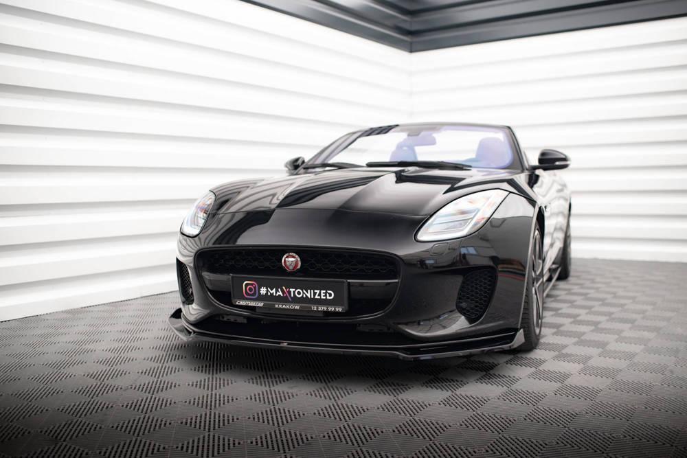 Front Lippe / Front Splitter / Frontansatz V.2 für Jaguar F-Type X152 Facelift von Maxton Design