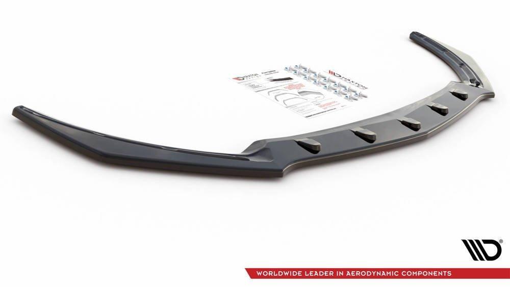 Front Lippe / Front Splitter / Frontansatz V.2 für Mercedes-AMG CLA 35 AERO C118 von Maxton Design - UPGRADEMYCAR