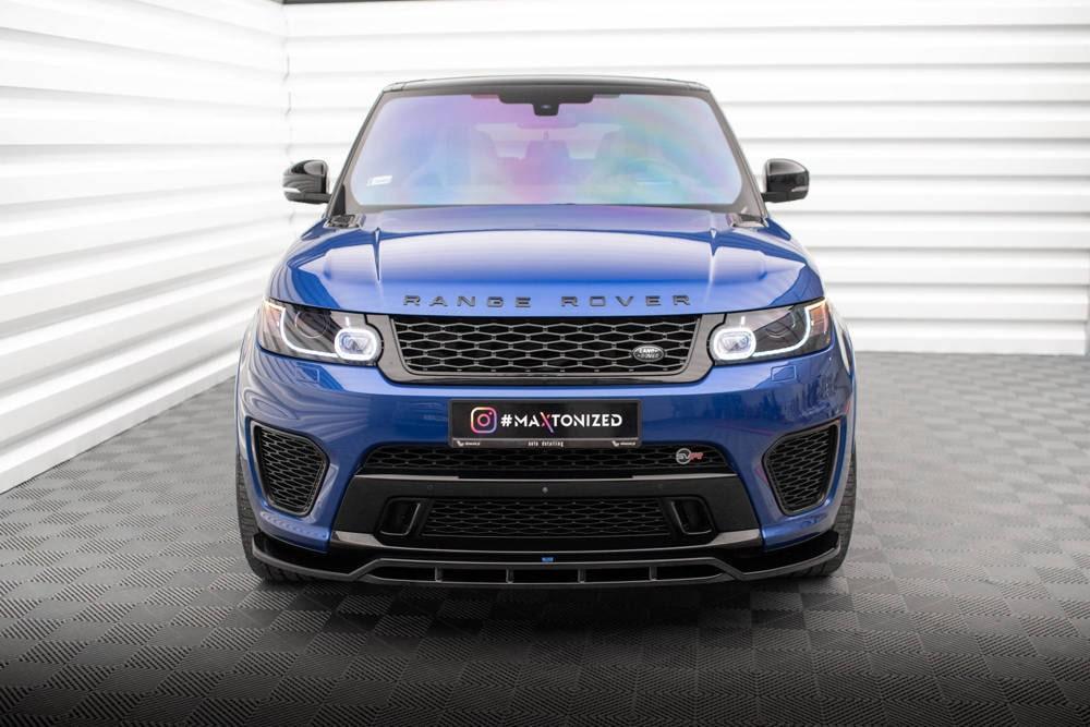 Front Lippe / Front Splitter / Frontansatz V.2 für Range Rover Sport SVR L494 von Maxton Design