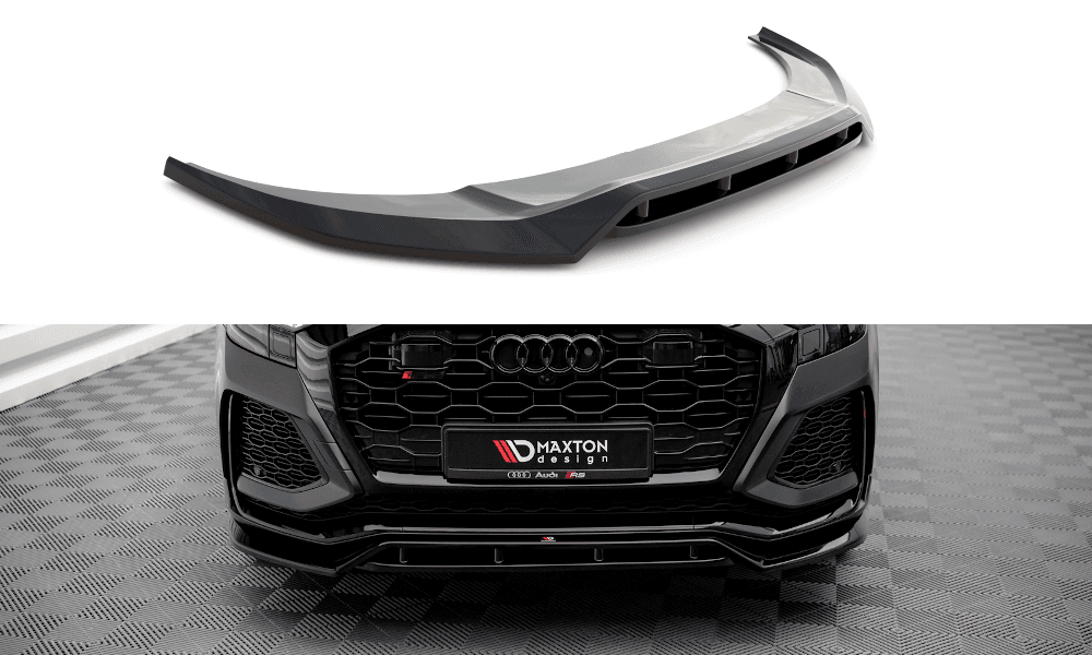 Front Splitter / Cup Schwert / Frontansatz V.3 für Audi RSQ8 4M von Maxton Design