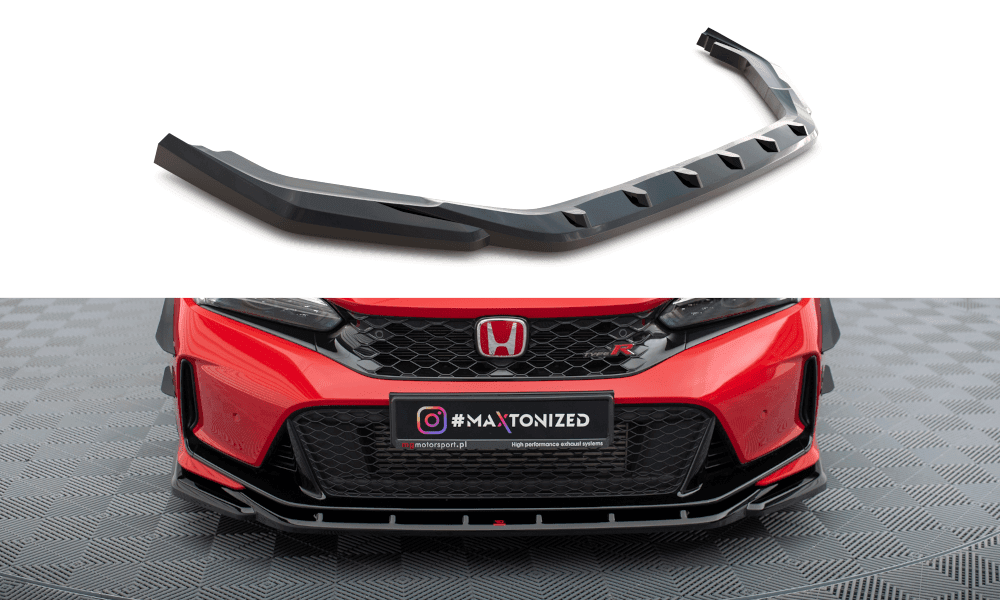 Front Lippe / Front Splitter / Frontansatz V.3 für Honda Civic Type R FL5 von Maxton Design
