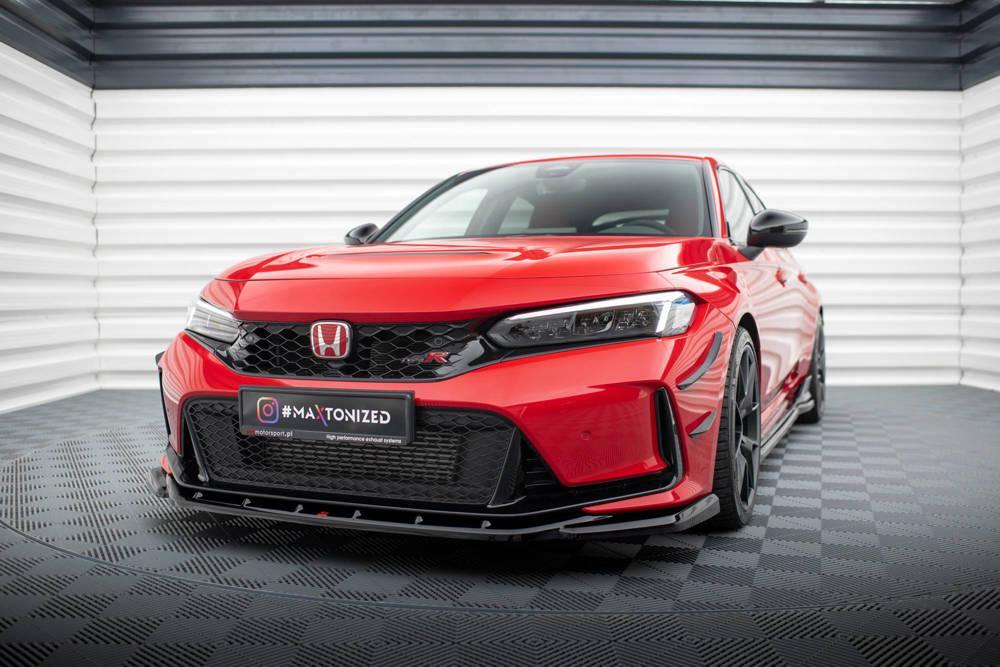 Front Lippe / Front Splitter / Frontansatz V.3 für Honda Civic Type R FL5 von Maxton Design