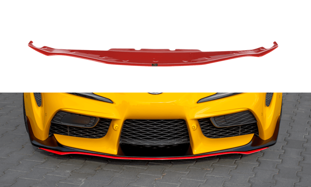 Front Diffusor / Front Splitter / Cup Schwert / Frontansatz V.3 für Toyota Supra MK5 von Maxton Design