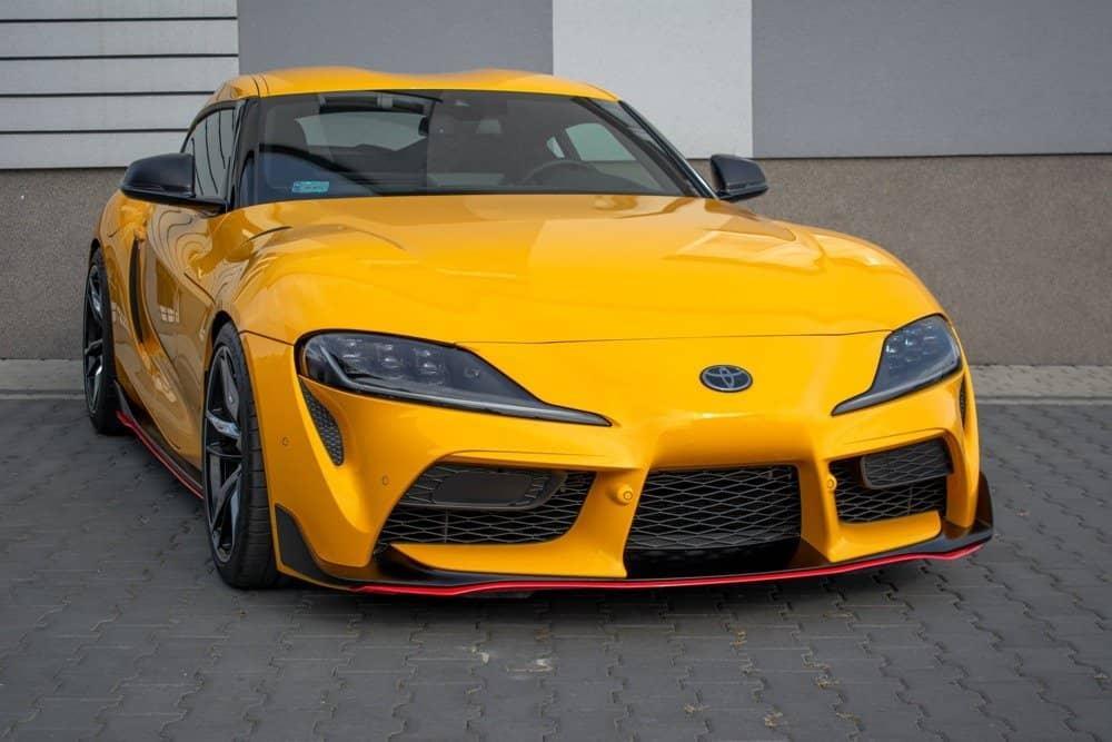 Front Diffusor / Front Splitter / Cup Schwert / Frontansatz V.3 für Toyota Supra MK5 von Maxton Design
