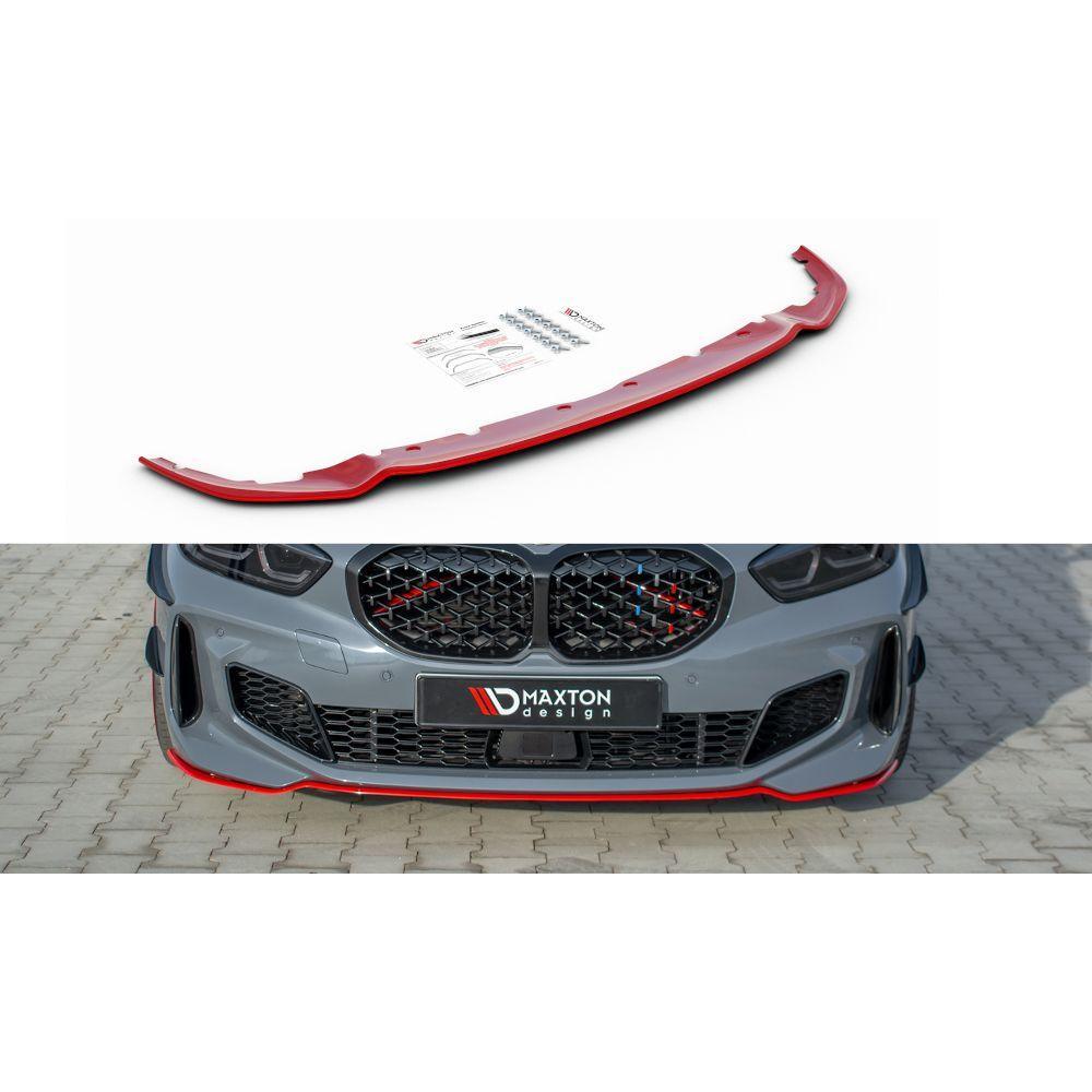 Front Lippe / Front Splitter / Frontansatz V.4 für BMW 1er F40 M135i M-Paket von Maxton Design - UPGRADEMYCAR