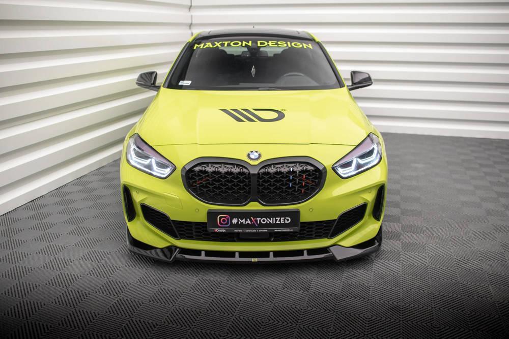 Front Lippe / Front Splitter / Frontansatz V.6 für BMW 1 F40 M-Paket / M135i von Maxton Design