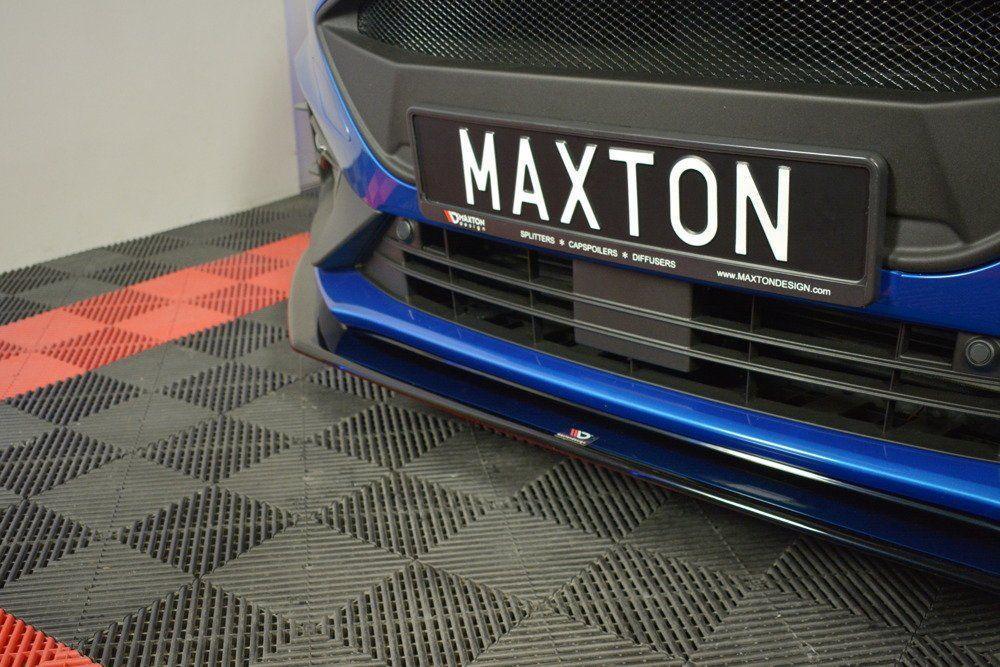 Front Splitter / Cup Schwert / Frontansatz V.6 für Ford Focus ST MK4 von Maxton Design