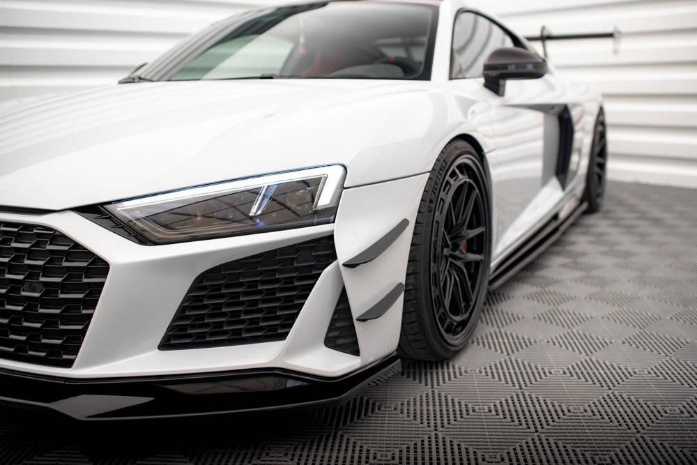 Frontstoßfänger Flaps für Audi R8 MK2 von Maxton Design