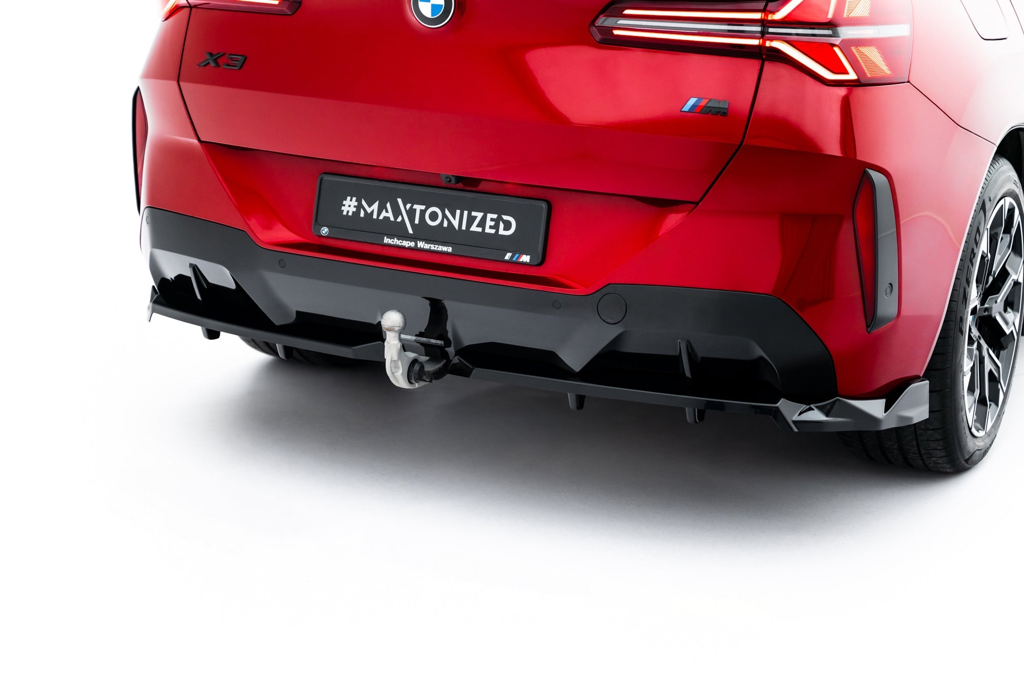 Zentraler Hinterer Splitter für BMW X3 G45 M-Paket von Maxton Design