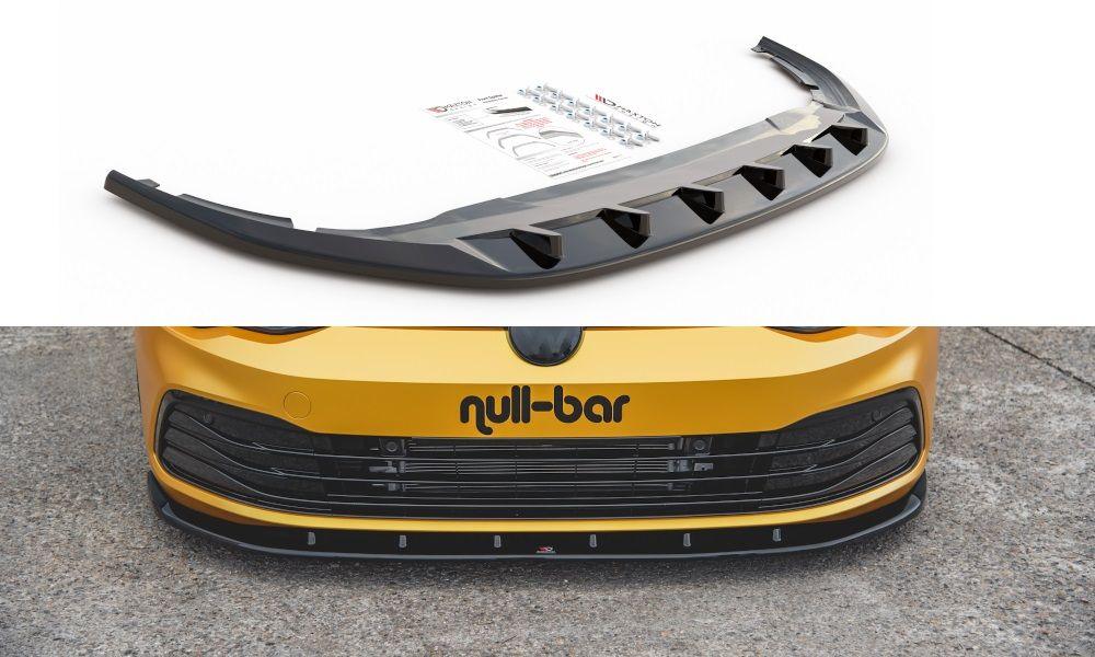 Front lip / front splitter / front apron V.1 for VW Golf 8 by Maxton Design