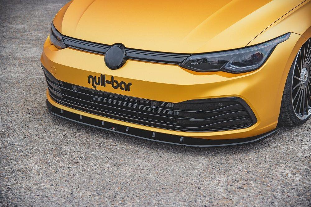 Front lip / front splitter / front apron V.1 for VW Golf 8 by Maxton Design