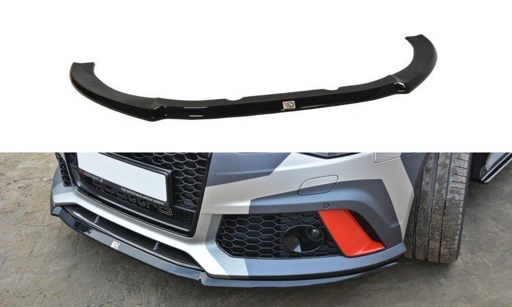 Front lip / front splitter / front apron V.2 for Audi RS6 C7 by Maxton Design