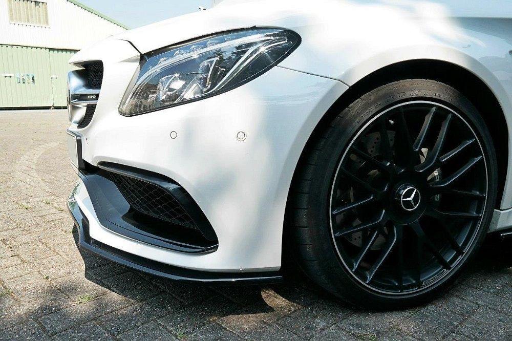 Front Lippe / Front Splitter / Frontansatz V.1 für Mercedes C-Klasse C205 63 AMG Coupe von Maxton Design