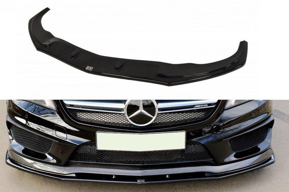 Front Lippe / Front Splitter / Frontansatz V.2 für Mercedes CLA 45 AMG C117 von Maxton Design