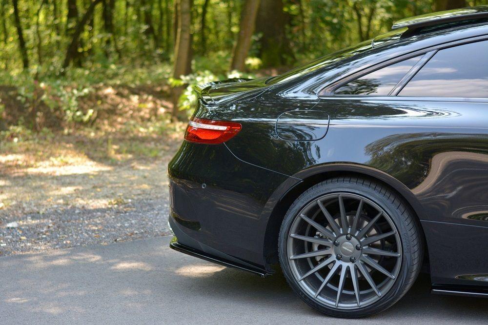 Seitliche Heck Diffusor Erweiterung für Mercedes Benz E-Klasse W213 Coupe (C238) AMG-Line von Maxton Design