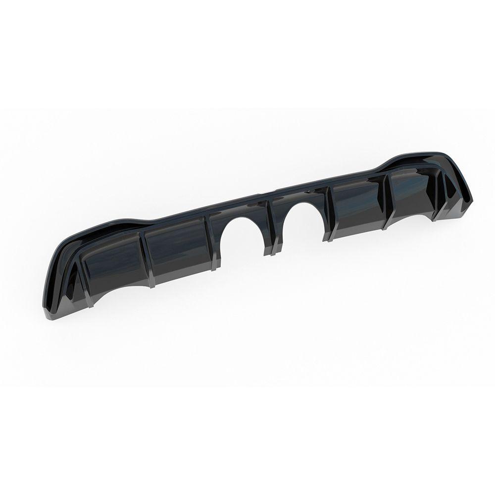 Heck Diffusor im Set mit Auspuff für VW Golf 8 für R32 Look von Maxton Design