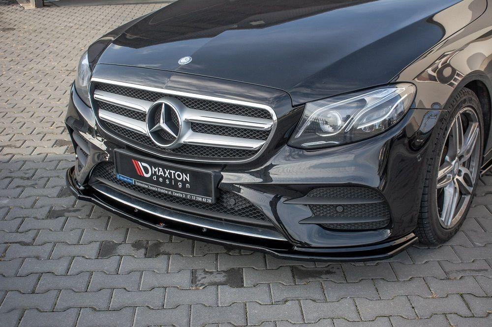 Front lip / front splitter / front apron for Mercedes Benz E-Class E43 AMG / AMG-Line W213 by Maxton Design
