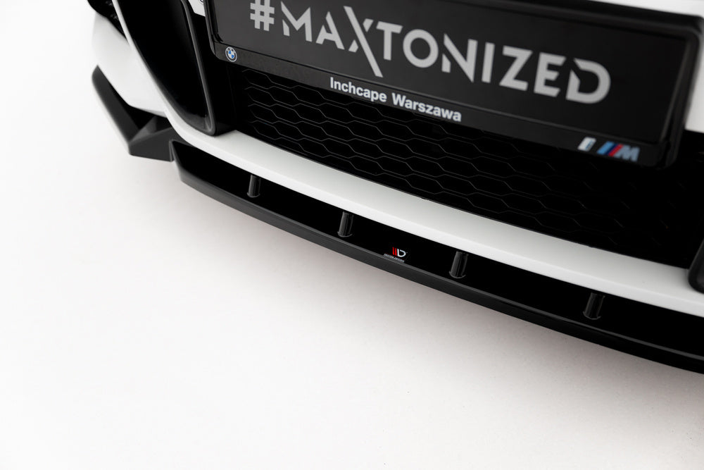 Frontlippe / Frontsplitter / Frontansatz für BMW X1 M-Paket F48 Facelift von Maxton Design