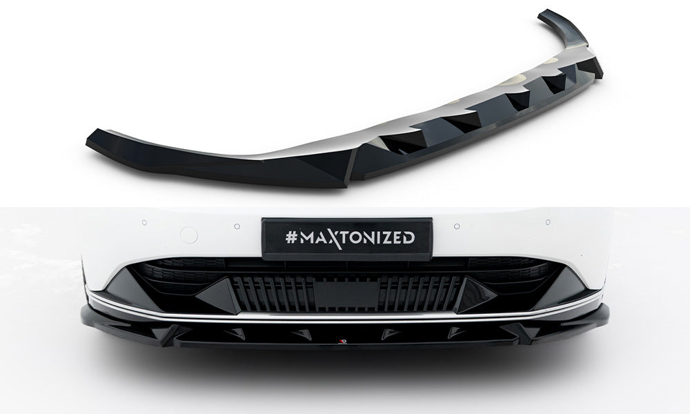 Frontlippe / Frontsplitter / Frontansatz für Kia EV6 MK1 von Maxton Design