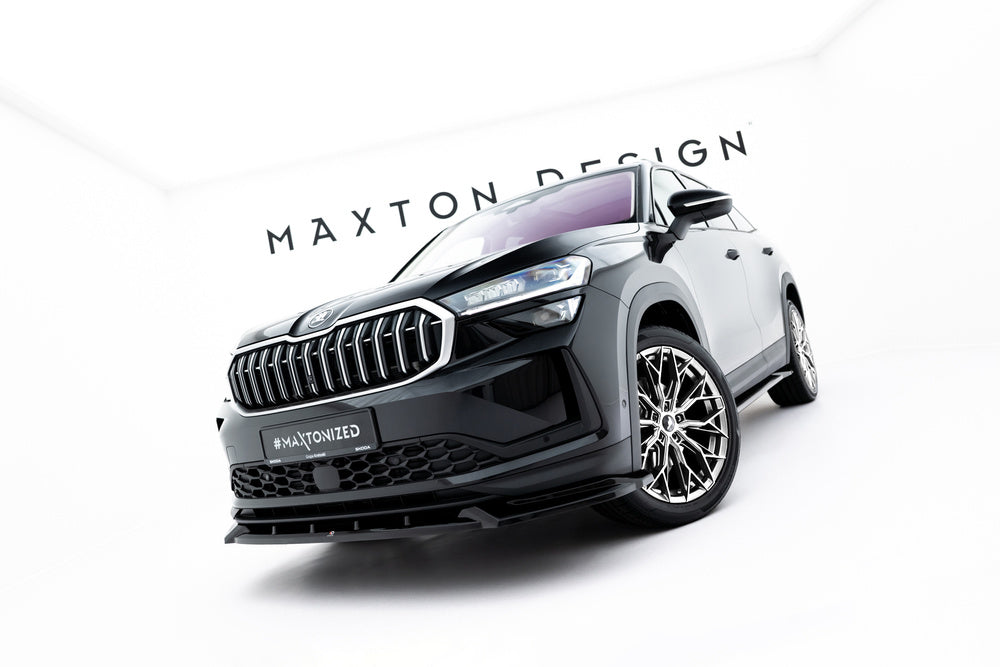 Frontlippe / Frontsplitter / Frontansatz für Skoda Kodiaq Mk2 von Maxton Design
