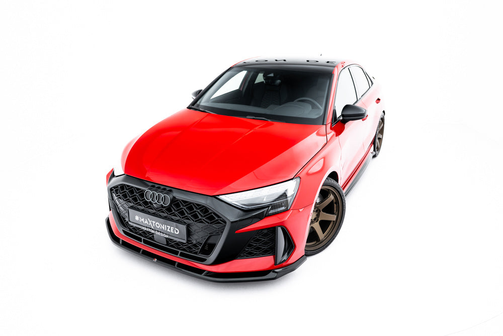 Frontlippe / Frontsplitter / Frontansatz V.1 für Audi RS3 8Y Facelift von Maxton Design