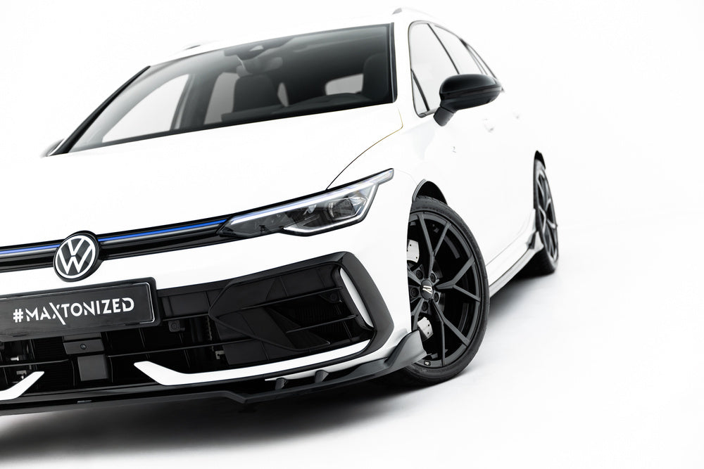Frontlippe / Frontsplitter / Frontansatz V.1 für Golf R Variant Mk8 Facelift von Maxton Design