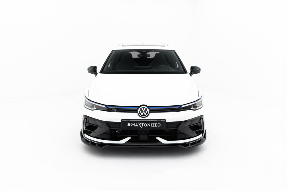 Frontlippe / Frontsplitter / Frontansatz V.1 für Golf R Variant Mk8 Facelift von Maxton Design