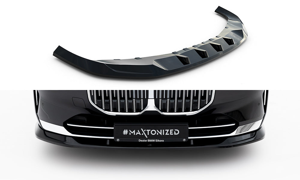 Frontlippe / Frontsplitter / Frontansatz V.2 für BMW 7 G70 von Maxton Design