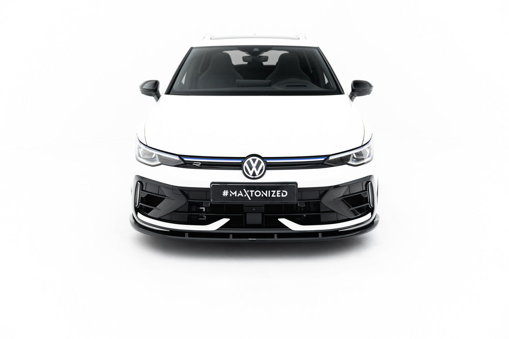 Frontlippe / Frontsplitter / Frontansatz V.2 für Golf R Variant Mk8 Facelift von Maxton Design