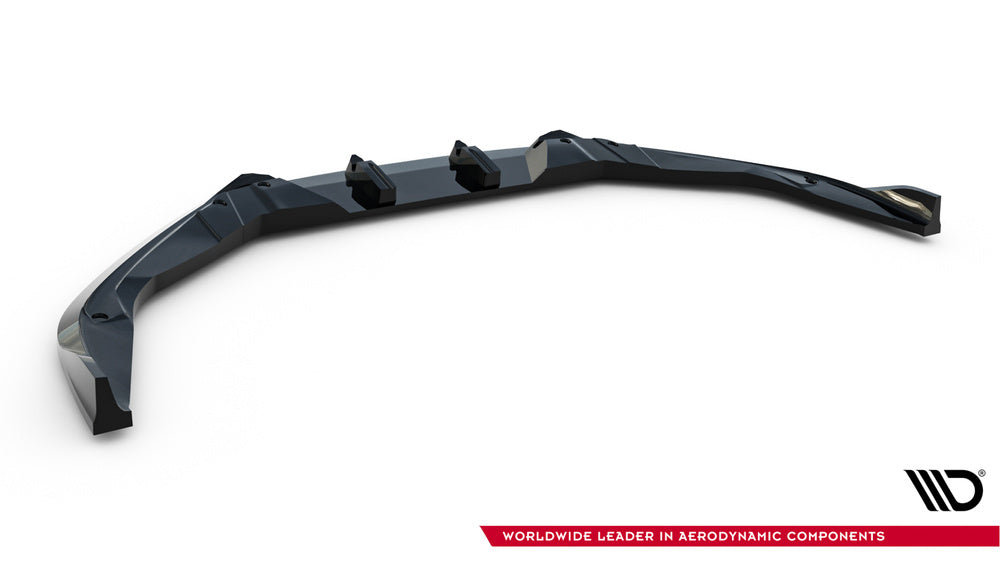 Frontlippe / Front splitter / Frontansatz V.3 für Porsche 718 Cayman GTS 982c von Maxton Design