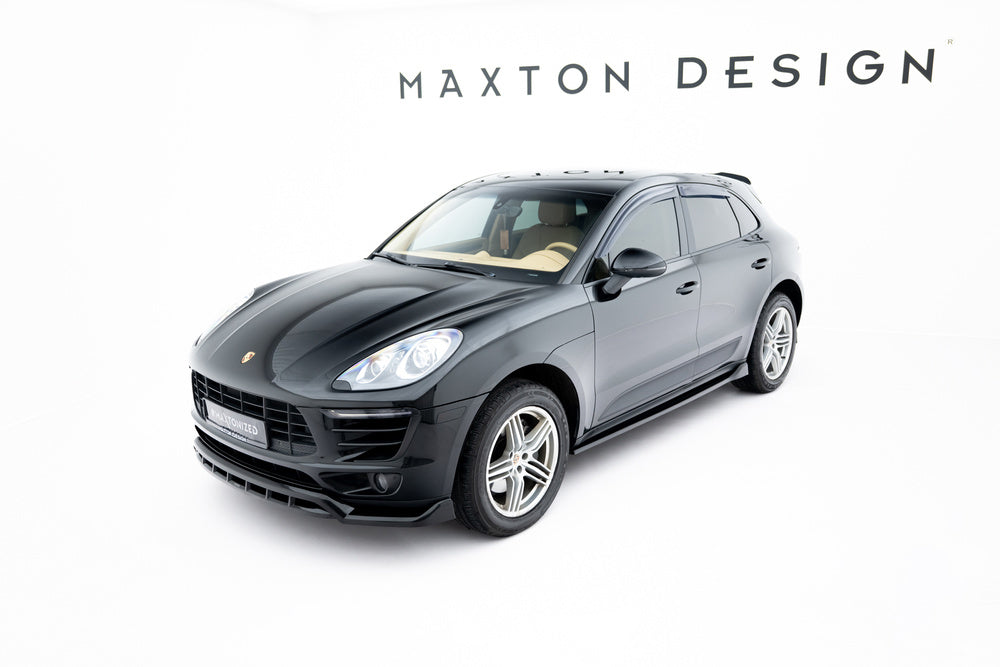 Frontlippe / Frontsplitter / Frontansatz V.3 für Porsche Macan Mk1 von Maxton Design