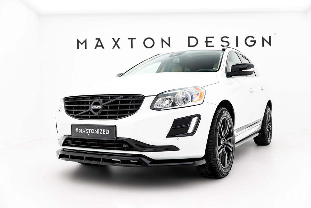 Frontlippe / Frontsplitter / Frontansatz für Volvo XC60 MK1 Facelift von Maxton Design