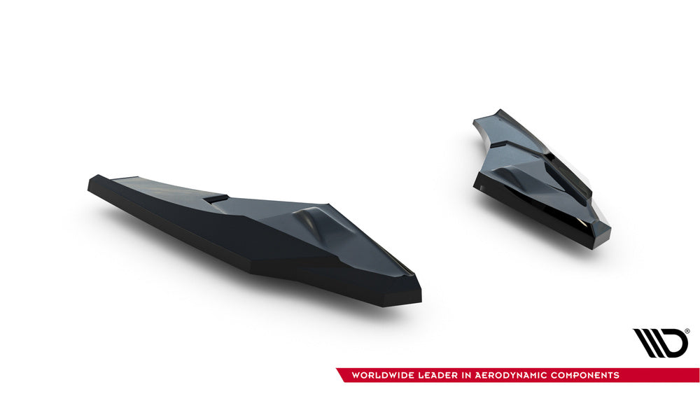 Seitliche Heckdiffusor Erweiterung V.3 für Audi S3 Sportback Facelift von Maxton Design